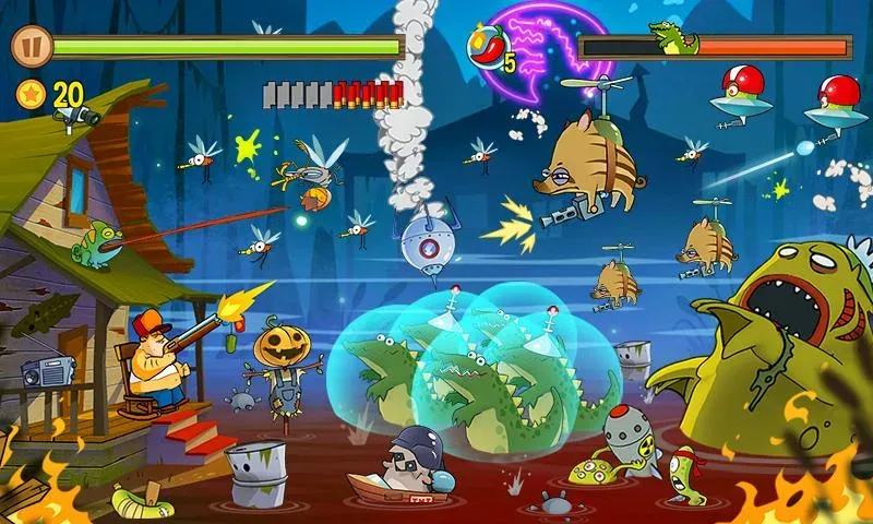 Swamp Attack (Свомп Аттак)  [МОД Меню] Screenshot 4