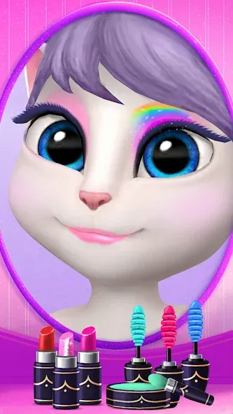 My Talking Angela  [МОД Много монет] Screenshot 2