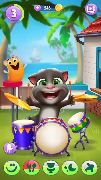 My Talking Tom 2  [МОД Menu] Screenshot 1