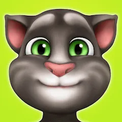 Взломанная My Talking Tom  [МОД Много монет] - полная версия apk на Андроид