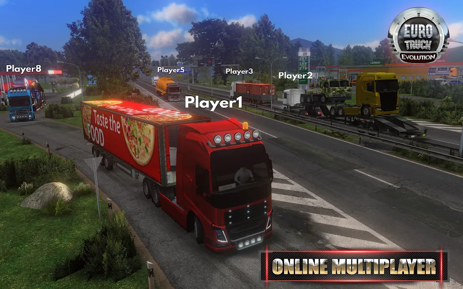 European Truck Simulator (Юро Трак Драйвер)  [МОД Unlocked] Screenshot 3