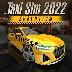 Скачать взломанную Taxi Sim 2022 Evolution (Такси Сим 2020)  [МОД Menu] - полная версия apk на Андроид