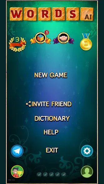 Word Game: Friends Offline  [МОД Много денег] Screenshot 3