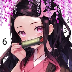 Взлом Painting Book - Anime Color  [МОД Меню] - полная версия apk на Андроид