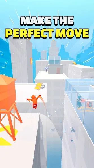 Parkour Race - FreeRun Game (Паркур Рейс)  [МОД Unlimited Money] Screenshot 1