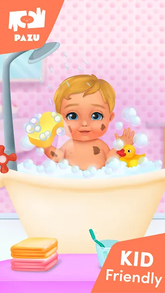 Baby care game & Dress up  [МОД Menu] Screenshot 3