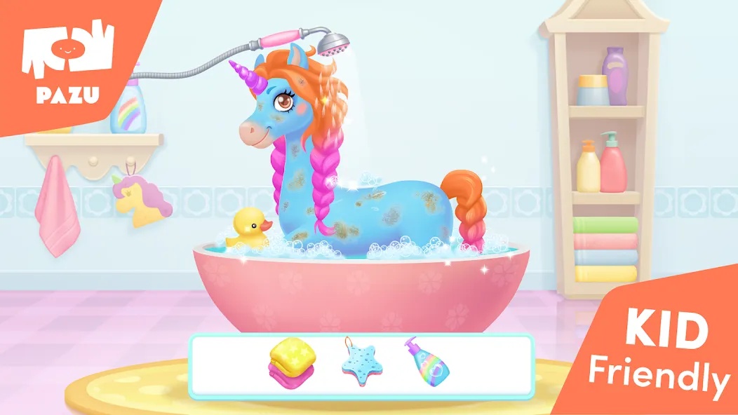 My Unicorn dress up for kids  [МОД Unlocked] Screenshot 3