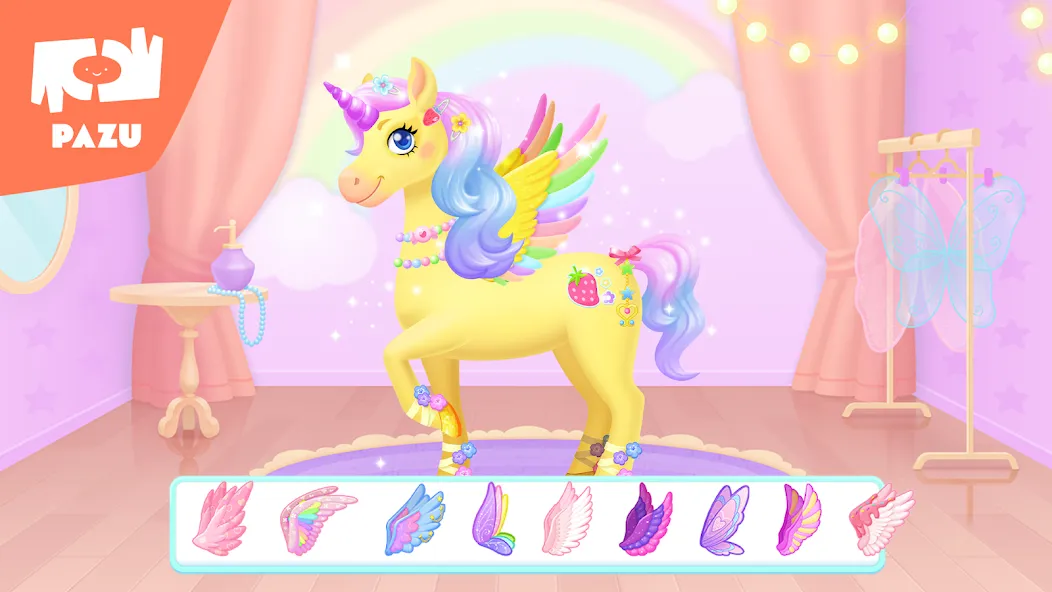 My Unicorn dress up for kids  [МОД Unlocked] Screenshot 4