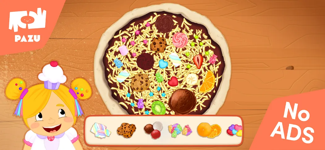 Pizza maker cooking games  [МОД Mega Pack] Screenshot 2