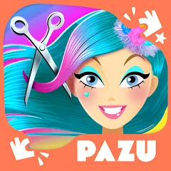 Скачать взломанную Girls Hair Salon Unicorn  [МОД Menu] - полная версия apk на Андроид