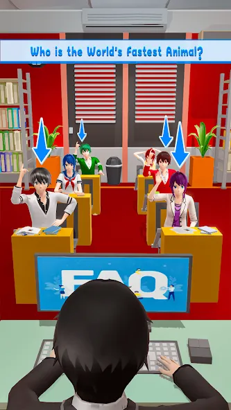 Anime School Teacher Simulator  [МОД Unlimited Money] Screenshot 5