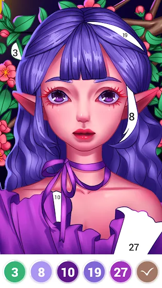 Art Coloring - Color by Number  [МОД Mega Pack] Screenshot 1