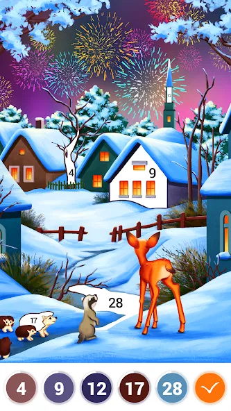 Art Coloring - Color by Number  [МОД Mega Pack] Screenshot 2