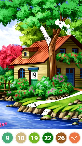 Art Coloring - Color by Number  [МОД Mega Pack] Screenshot 3
