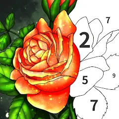 Взломанная Art Coloring - Color by Number  [МОД Mega Pack] - стабильная версия apk на Андроид