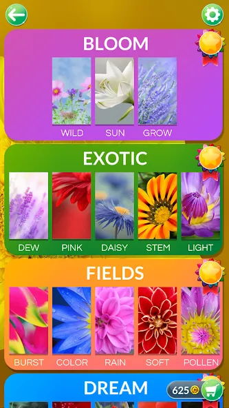 Wordscapes In Bloom (Вордскейпс Ин Блум)  [МОД Unlocked] Screenshot 3