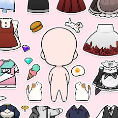 Взломанная Unnie doll (Юнни кукла)  [МОД Все открыто] - последняя версия apk на Андроид
