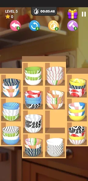 Bowl Sort Bonanza (Боул Сорт Бонанза)  [МОД Unlimited Money] Screenshot 2