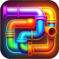 Взлом Pipe Puzzle Connect (Пайп Пазл Коннект)  [МОД Много монет] - последняя версия apk на Андроид