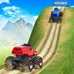 Взломанная Rock Crawling: Racing Games 3D (Роккраулинг)  [МОД Все открыто] - стабильная версия apk на Андроид