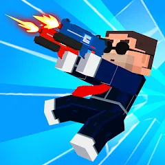 Взломанная Pixel Shooting: Craft Demolish (Пиксельное стрелялка)  [МОД Unlocked] - последняя версия apk на Андроид