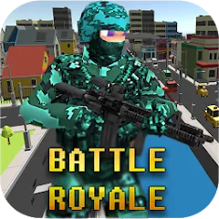 Скачать взлом Pixel Combat: Battle Royale (Пиксельный бой)  [МОД Бесконечные монеты] - стабильная версия apk на Андроид