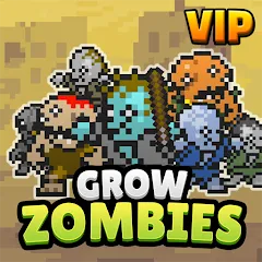 Взломанная Grow Zombie VIP : Merge Zombie  [МОД Много монет] - полная версия apk на Андроид