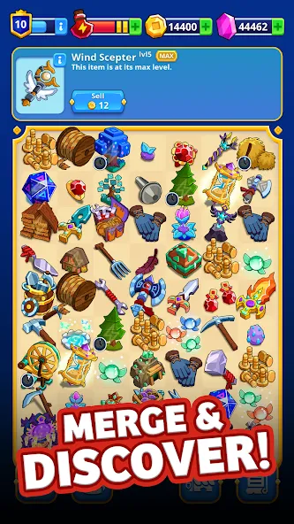 Medieval Merge: Epic Adventure (Мидивэл Мерж)  [МОД Menu] Screenshot 4