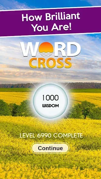 Word Cross: Crossy Word Search (Уорд Кросс)  [МОД Меню] Screenshot 1