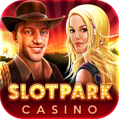 Скачать взломанную Slotpark - Online Casino Games  [МОД Бесконечные монеты] - стабильная версия apk на Андроид