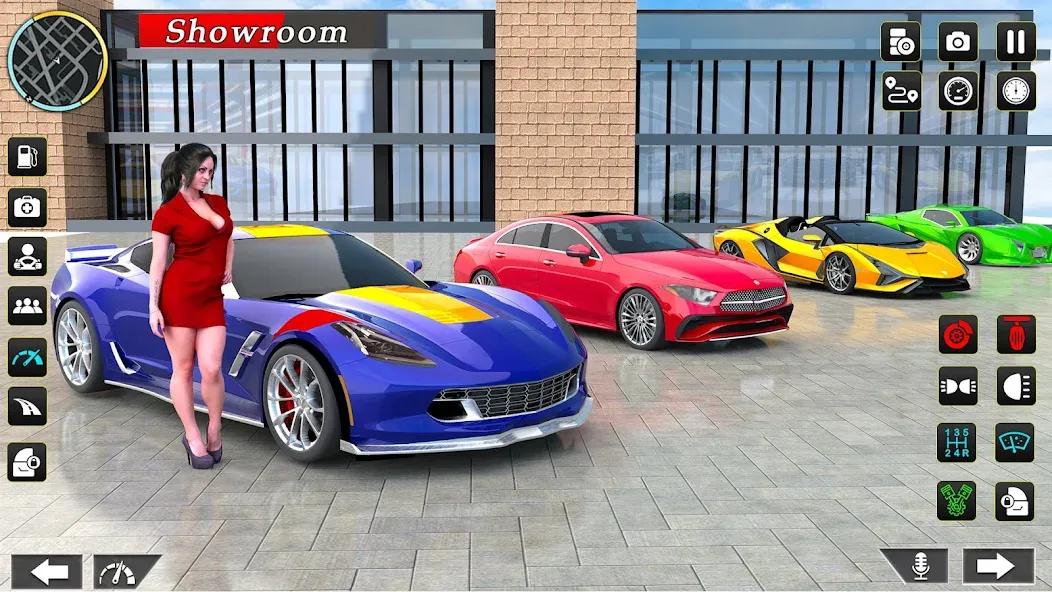 Car Dealership Car Saler (Драйвинг Скул Сити Кар Геймс)  [МОД Много монет] Screenshot 3