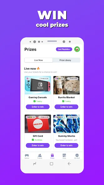 Playbite - Play & Win Prizes (Плейбайт)  [МОД Unlimited Money] Screenshot 4