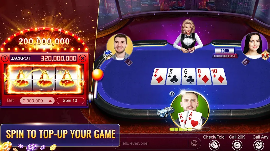 RallyAces Poker (РаллиЭйс Покер)  [МОД Много монет] Screenshot 3