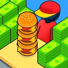 Взломанная My Burger Shop: Burger Games (Май Бургер Шоп Игры)  [МОД Unlimited Money] - стабильная версия apk на Андроид