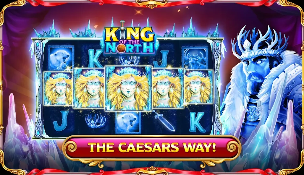 Caesars Slots: Casino Games (Сизарс Слотс)  [МОД Много монет] Screenshot 3