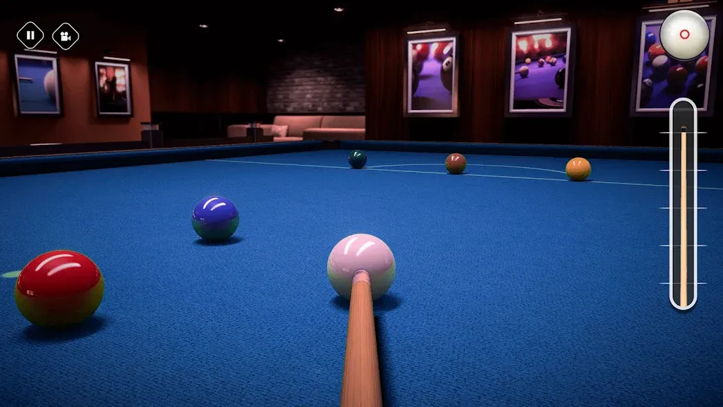 Billiards 8 Ball Pool Offline  [МОД Бесконечные монеты] Screenshot 3