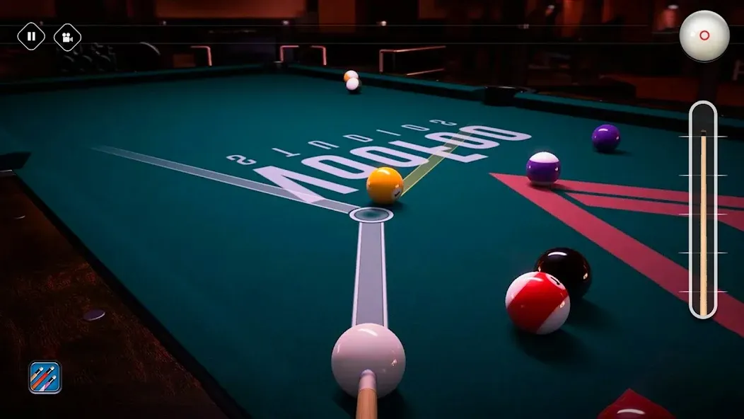 Billiards 8 Ball Pool Offline  [МОД Бесконечные монеты] Screenshot 5