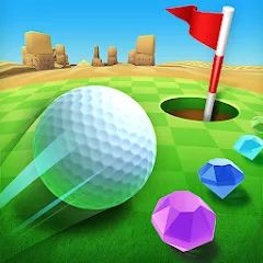 Взломанная Mini Golf King (Мини Гольф Кинг)  [МОД Все открыто] - стабильная версия apk на Андроид