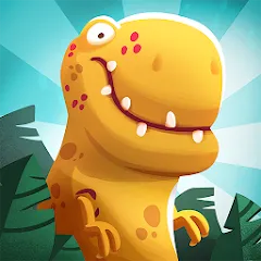 Взлом Dino Bash: Dinosaur Battle (Дино Баш)  [МОД Mega Pack] - стабильная версия apk на Андроид