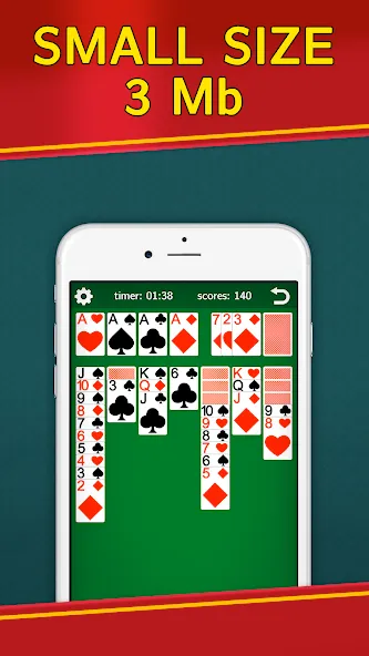 Classic Solitaire Klondike  [МОД Меню] Screenshot 2