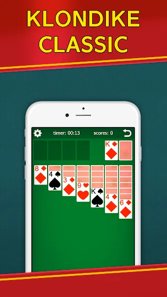 Classic Solitaire Klondike  [МОД Меню] Screenshot 5