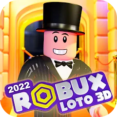 Взлом Robux Loto 3D Pro (Робукс Лото 3D Про)  [МОД Бесконечные деньги] - последняя версия apk на Андроид