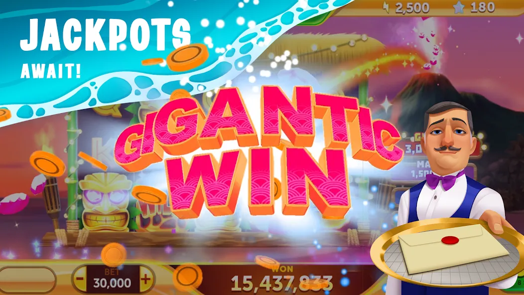 Paradise Fortune Casino Slots (Парадиз Форчун Казино Слотс)  [МОД Все открыто] Screenshot 2