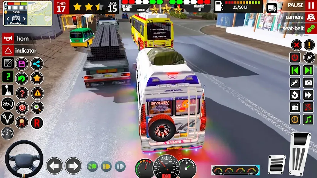 Euro Coach Bus Simulator 3D (Паблик Коуч Бас Драйвинг 3Д)  [МОД Menu] Screenshot 3