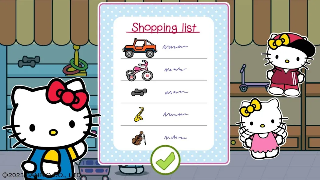 Hello Kitty: Kids Supermarket (Хеллоу Китти)  [МОД Unlocked] Screenshot 4