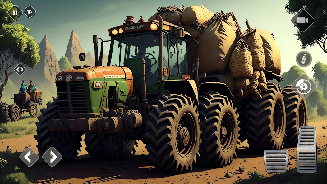 Tractor Driving Games: Farming  [МОД Mega Pack] Screenshot 4