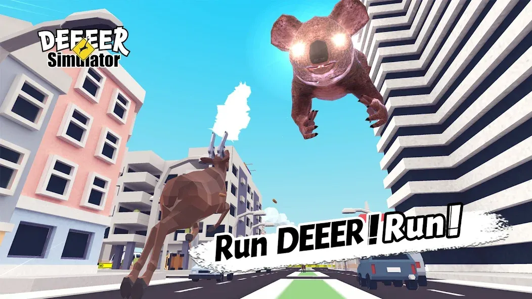 DEEEER Simulator: Modern World (ДИИИР Симулятор)  [МОД Menu] Screenshot 4