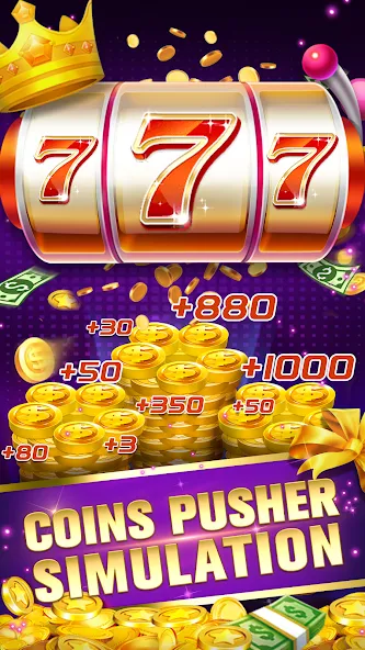 Daily Pusher Slots 777 (Дейли Пушер Слотс 777)  [МОД Unlocked] Screenshot 2