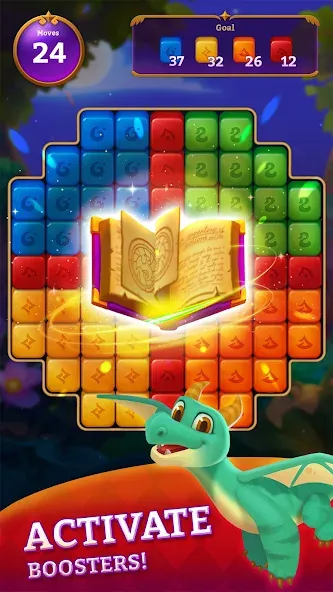 Magic Blast: Mystery Puzzle (Маджик Бласт)  [МОД Много денег] Screenshot 3