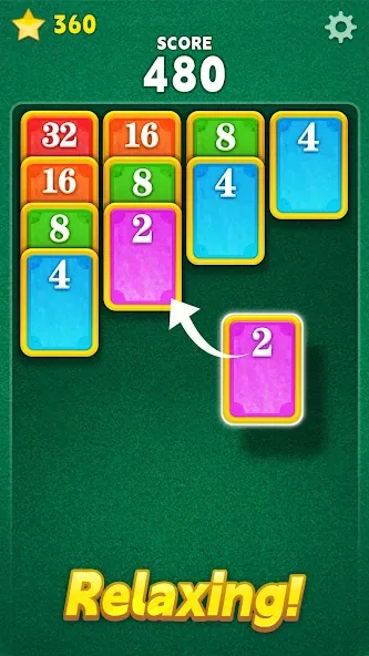 Merge Card Puzzle  [МОД Mega Pack] Screenshot 1